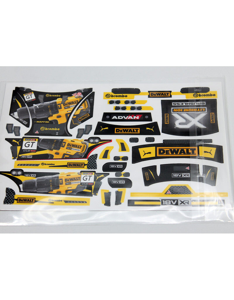 REFLEX RACING REF RCR029 JOMURAMA GT-01 DECAL SET THEME 7