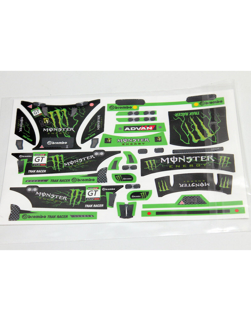 REFLEX RACING REF RCR034 JOMURAMA GT-01 DECAL SET THEME 12