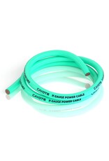 CAYOTE CYECW07 THIN-WALL SILICONE WIRE (AURORA GREEN) (1 METER) (11AWG)