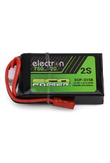 ECOPOWER ECP-3158 "ELECTRON" 2S 20C LIPO BATTERY W/JST CONNECTOR (7.4V/750MAH) (REDCAT® ASCENT 18®)