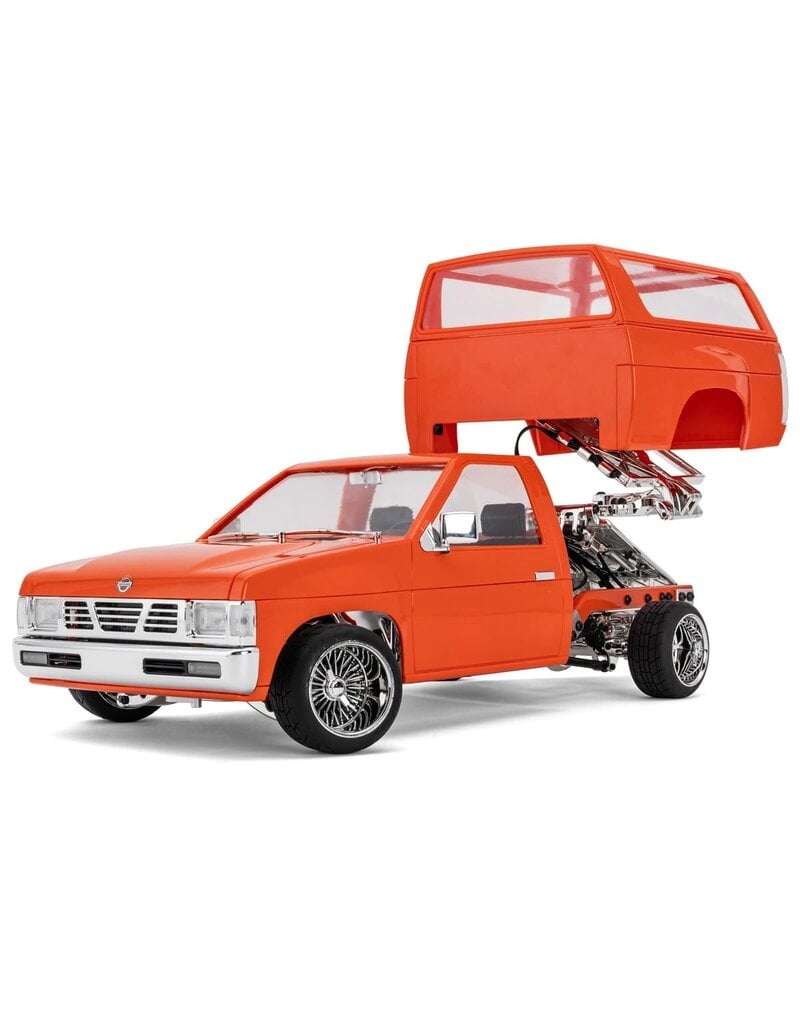 REDCAT RACING RER43259 FOUNDERS EDITION 1993 NISSAN HARDBODY 1/10 RTR BED DANCER: ORANGE