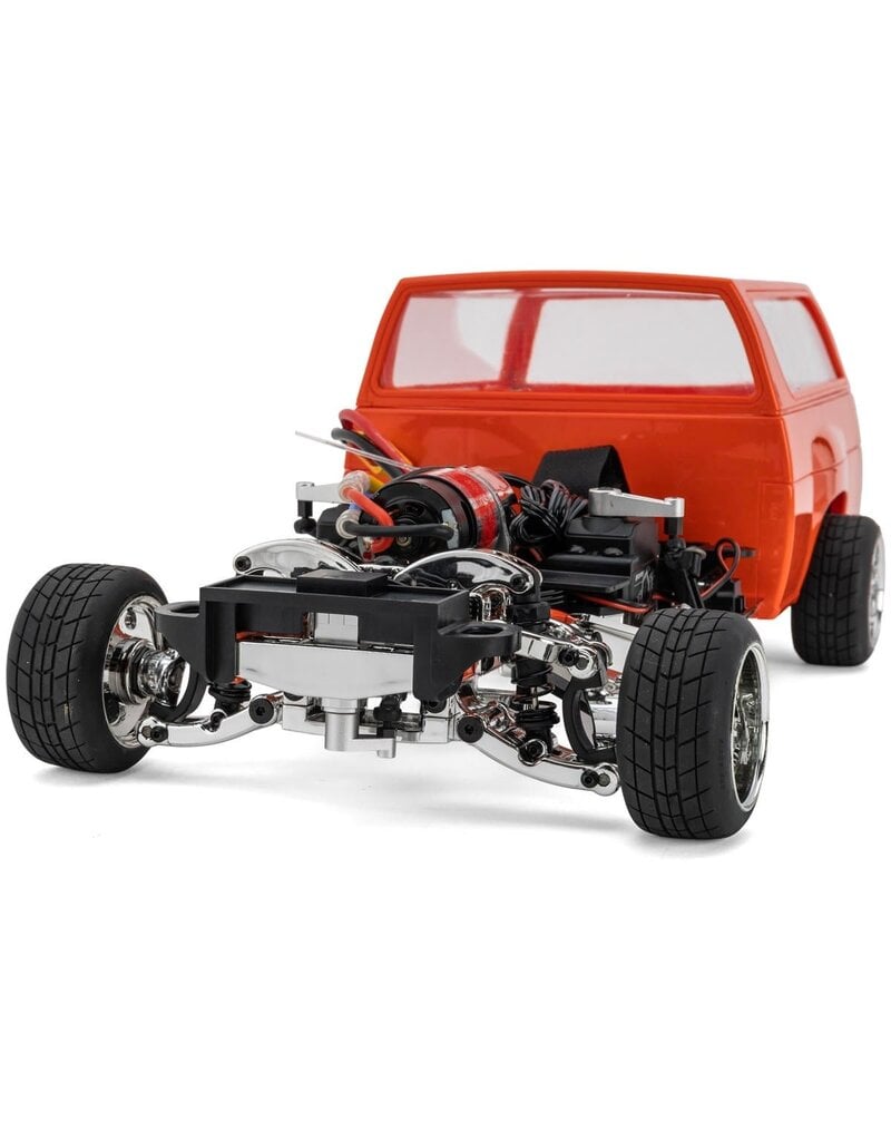 REDCAT RACING RER43259 FOUNDERS EDITION 1993 NISSAN HARDBODY 1/10 RTR BED DANCER: ORANGE