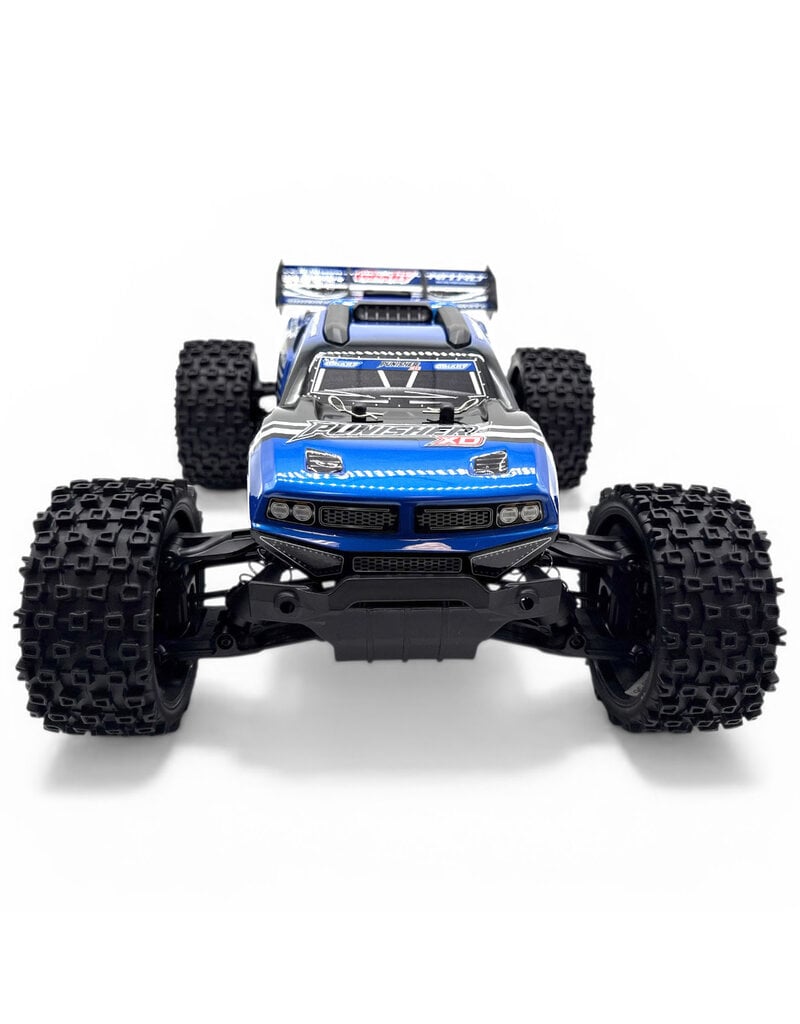 TEAM CORALLY COR00231-B PUNISHER XD 4WD 2S SMALL SCALE, RTR MONSTER TRUCK, BLUE