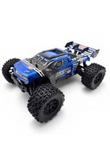 TEAM CORALLY COR00231-B PUNISHER XD 4WD 2S SMALL SCALE, RTR MONSTER TRUCK, BLUE