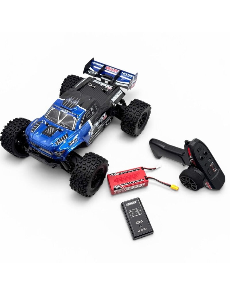 TEAM CORALLY COR00230-B FURAGO XD 4WD 2S SMALL SCALE, RTR MONSTER TRUCK, BLUE