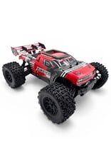 TEAM CORALLY COR00231-R PUNISHER XD 4WD 2S SMALL SCALE, RTR MONSTER TRUCK, RED
