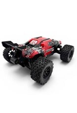 TEAM CORALLY COR00231-R PUNISHER XD 4WD 2S SMALL SCALE, RTR MONSTER TRUCK, RED