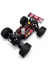 TEAM CORALLY COR00231-R PUNISHER XD 4WD 2S SMALL SCALE, RTR MONSTER TRUCK, RED