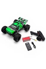 TEAM CORALLY COR00231-G PUNISHER XD 4WD 2S SMALL SCALE, RTR MONSTER TRUCK, GREEN