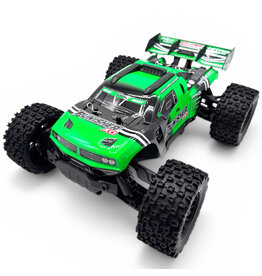 TEAM CORALLY COR00231-G PUNISHER XD 4WD 2S SMALL SCALE, RTR MONSTER TRUCK, GREEN