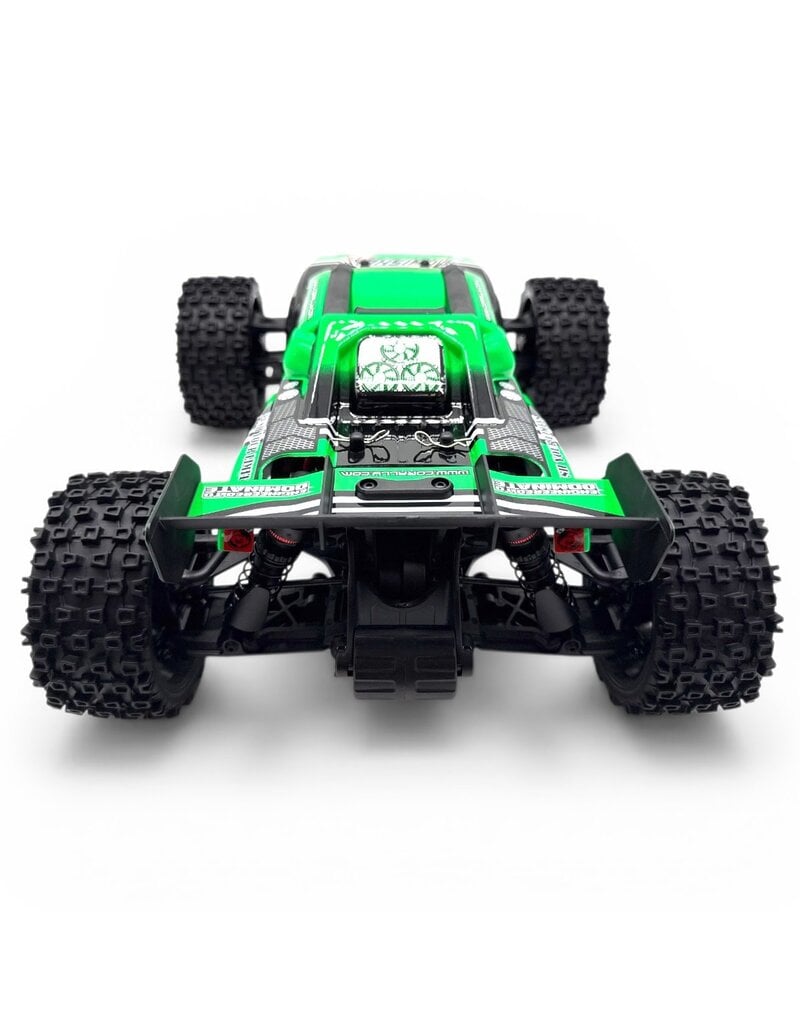 TEAM CORALLY COR00231-G PUNISHER XD 4WD 2S SMALL SCALE, RTR MONSTER TRUCK, GREEN