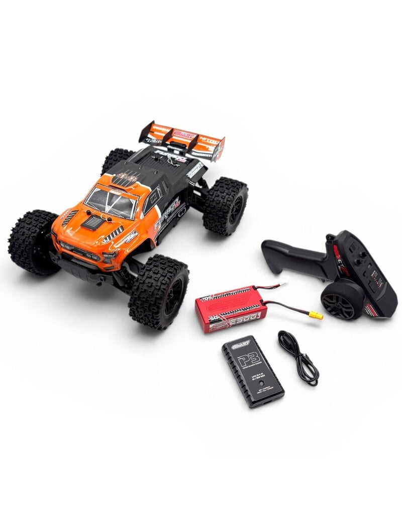 TEAM CORALLY COR00230-O FURAGO XD 4WD 2S SMALL SCALE, RTR MONSTER TRUCK, ORANGE
