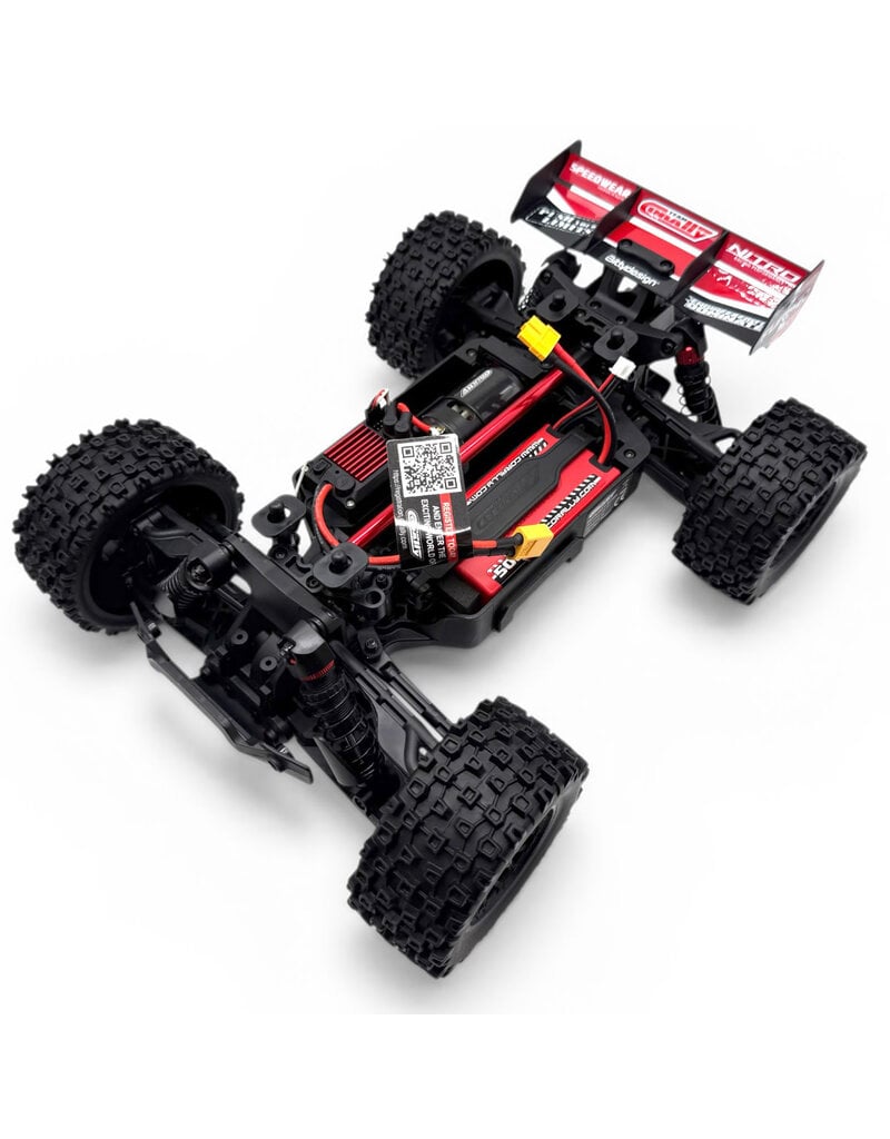 TEAM CORALLY COR00230-R FURAGO XD 4WD 2S SMALL SCALE, RTR MONSTER TRUCK, RED