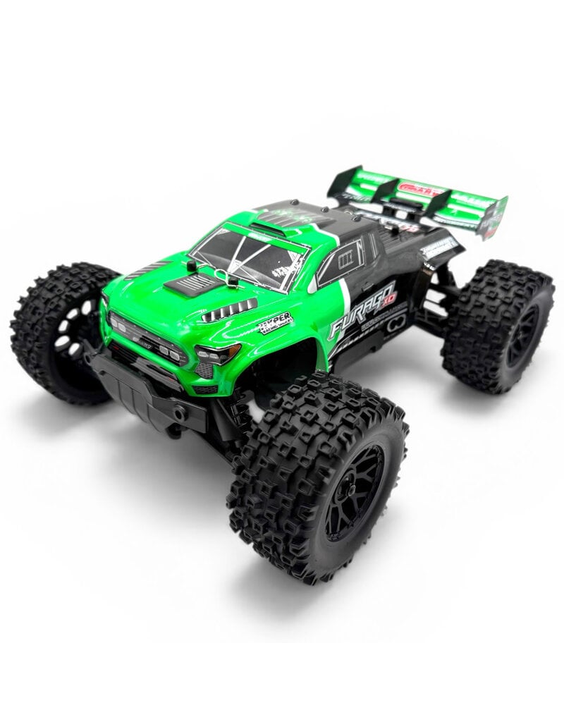 TEAM CORALLY COR00230-G FURAGO XD 4WD 2S SMALL SCALE, RTR MONSTER TRUCK, GREEN