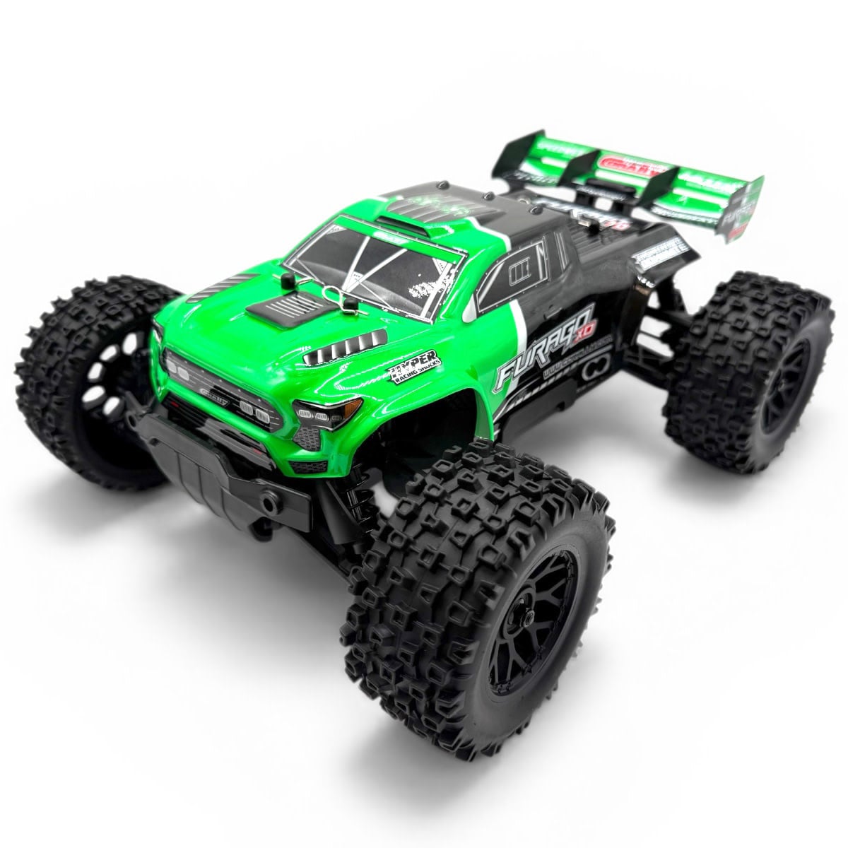 COR00230-G FURAGO XD 4WD 2S SMALL SCALE, RTR MONSTER TRUCK: GREEN