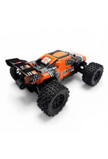TEAM CORALLY COR00231-O PUNISHER XD 4WD 2S SMALL SCALE, RTR MONSTER TRUCK, ORANGE