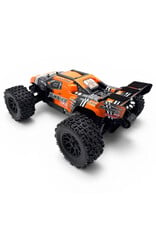 TEAM CORALLY COR00231-O PUNISHER XD 4WD 2S SMALL SCALE, RTR MONSTER TRUCK, ORANGE