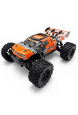TEAM CORALLY COR00231-O PUNISHER XD 4WD 2S SMALL SCALE, RTR MONSTER TRUCK, ORANGE