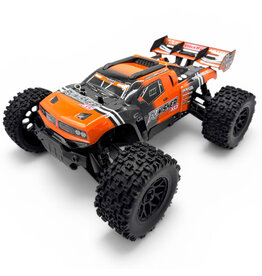 TEAM CORALLY COR00231-O PUNISHER XD 4WD 2S SMALL SCALE, RTR MONSTER TRUCK, ORANGE