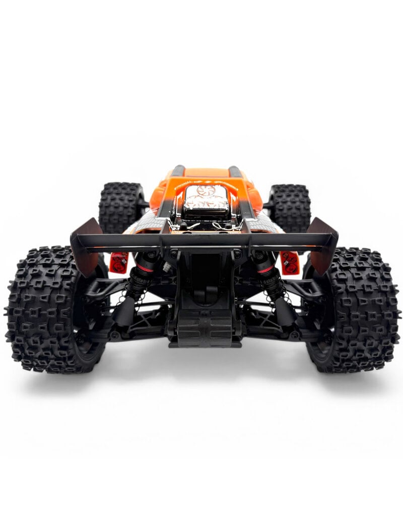 TEAM CORALLY COR00231-O PUNISHER XD 4WD 2S SMALL SCALE, RTR MONSTER TRUCK, ORANGE