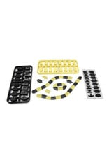 HPI RACING HPI161411 NANO-TTR CURB SET: BLACK/YELLOW