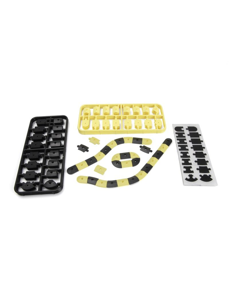 HPI RACING HPI161411 NANO-TTR CURB SET: BLACK/YELLOW
