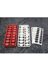 HPI RACING HPI161409 NANO-TTR CURB SET: RED/WHITE