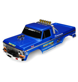 TRAXXAS TRA3661-BLUE BIGFOOT NO. 1 CLIPLESS PAINTED BODY