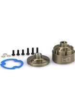 HOT RACING HRAAMN11HA HARD ANODIZED ALUMINUM DIFFERENTIAL CASE SET FOR ARRMA MINI KRATON
