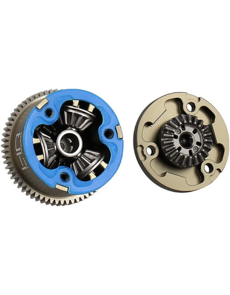 HOT RACING HRAAMN11HA HARD ANODIZED ALUMINUM DIFFERENTIAL CASE SET FOR ARRMA MINI KRATON