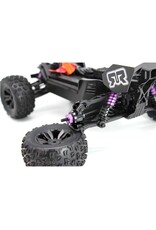 HOT RACING HRAAMN22M01 ALUMINUM REAR HUBS W/OVERSIZED BALL BEARINGS FOR ARRMA MINI KRATON (2)