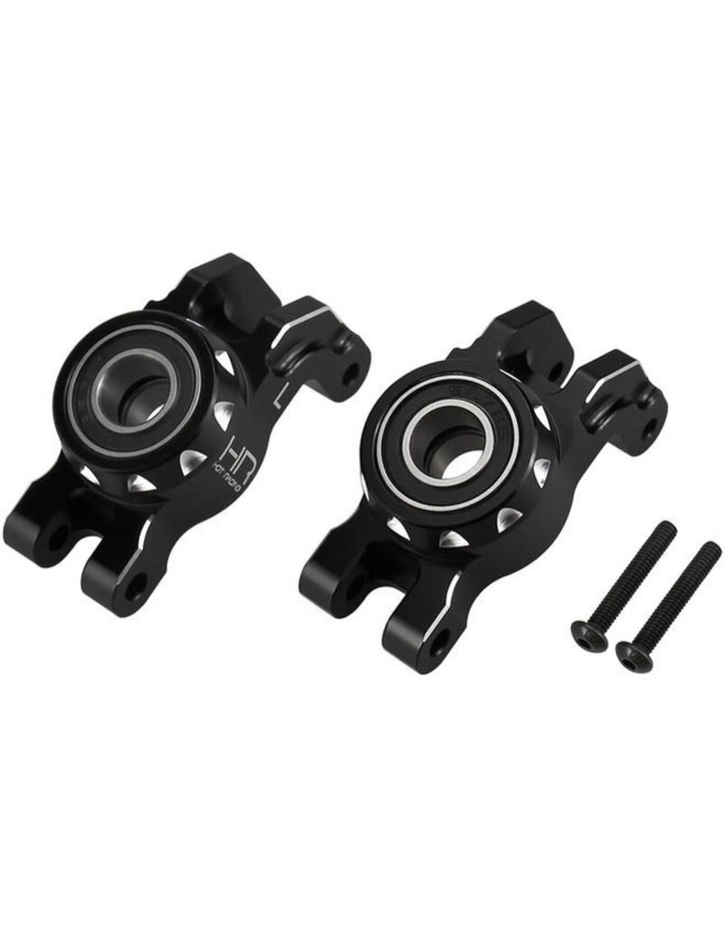 HOT RACING HRAAMN22M01 ALUMINUM REAR HUBS W/OVERSIZED BALL BEARINGS FOR ARRMA MINI KRATON (2)