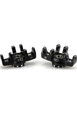 HOT RACING HRAAMN21M01 ALUMINUM STEERING KNUCKLES W/ OVERSIZED BALL BEARINGS FOR ARRMA MINI KRATON (2)