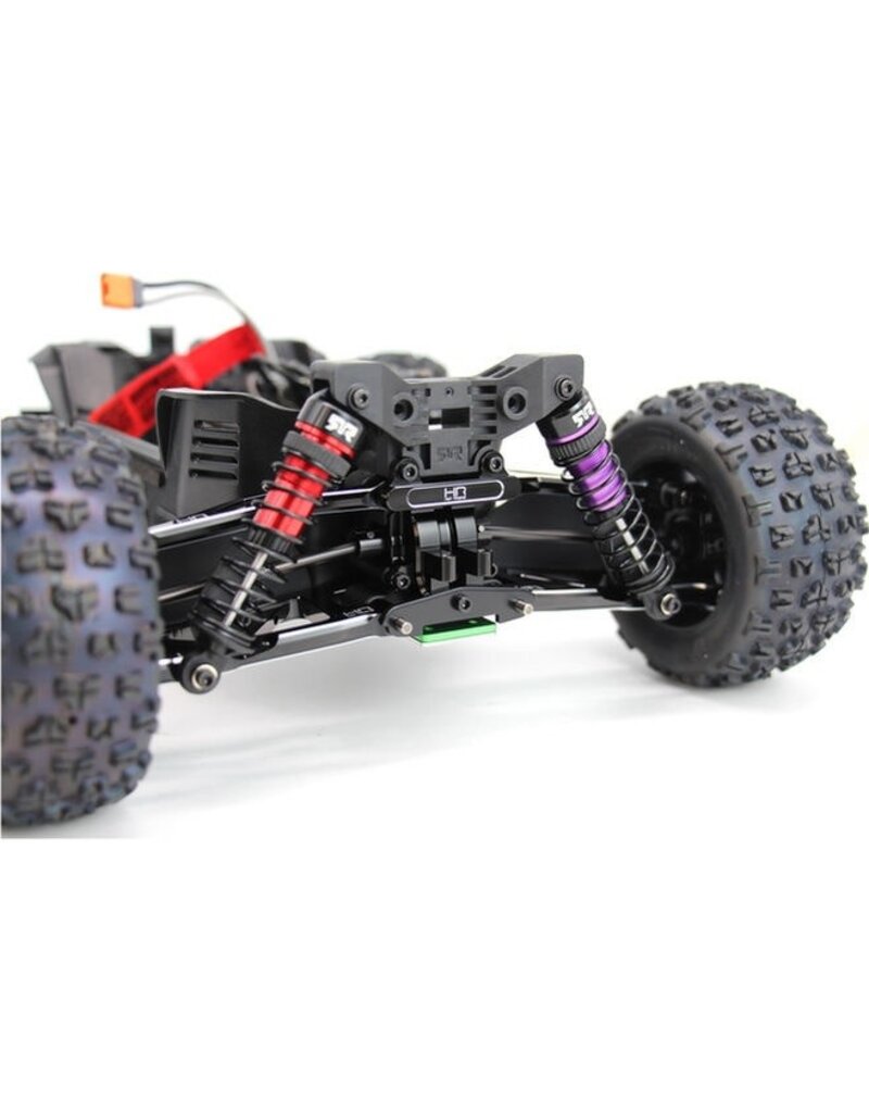 HOT RACING HRAAMN12CR01 REAR ALUMINUM BULKHEAD COVER FOR ARRMA MINI KRATON