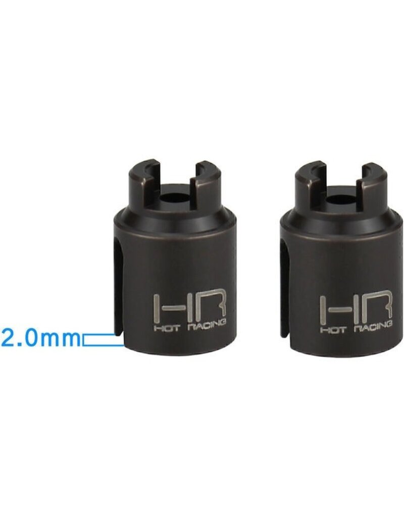 HOT RACING HRAAMN37CN HD STEEL DIFFERENTIAL OUTDRIVES FOR ARRMA MINI KRATON (2)