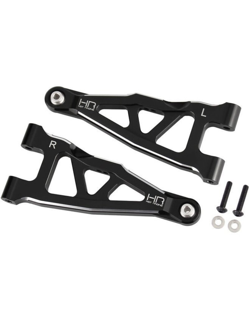 HOT RACING HRAAMN55M01 ALUMINUM FRONT LOWER ARM SET (D) FOR ARRMA MINI KRATON (2)