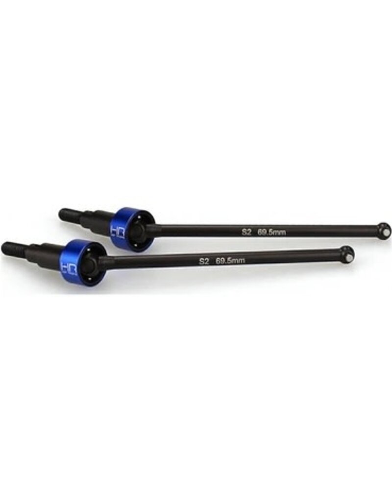 HOT RACING HRAAMN288X HD STEEL CVD AXLE DRIVE SHAFTS FOR ARRMA MINI KRATON (2)