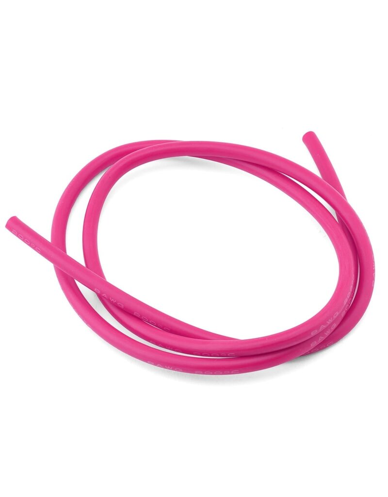 EXCELERATE XCE-0150.11 SILICONE WIRE (NEON PINK) (1 METER) (8AWG)