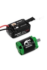 INJORA INJMBL32-NANO-INM24 AXIAL SCX30 MBL32-NANO ESC & 1621 GREEN VIPER BRUSHLESS COMBO