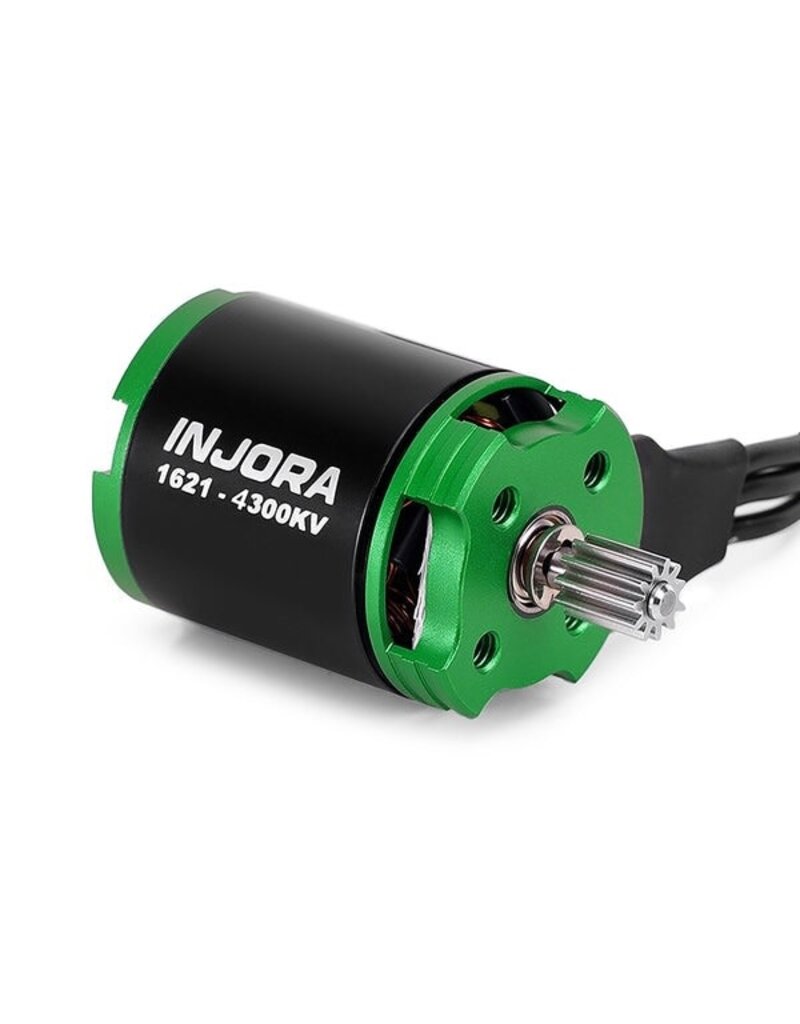 INJORA INJMBL32-NANO-INM24 AXIAL SCX30 MBL32-NANO ESC & 1621 GREEN VIPER BRUSHLESS COMBO