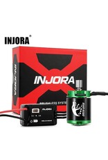 INJORA INJMBL32-NANO-INM24 AXIAL SCX30 MBL32-NANO ESC & 1621 GREEN VIPER BRUSHLESS COMBO