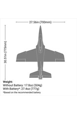E-FLITE EFL-3134 HABU SS (SUPER SPORT) 50MM EDF BNF BASIC WITH AS3X+ AND SAFE SELECT