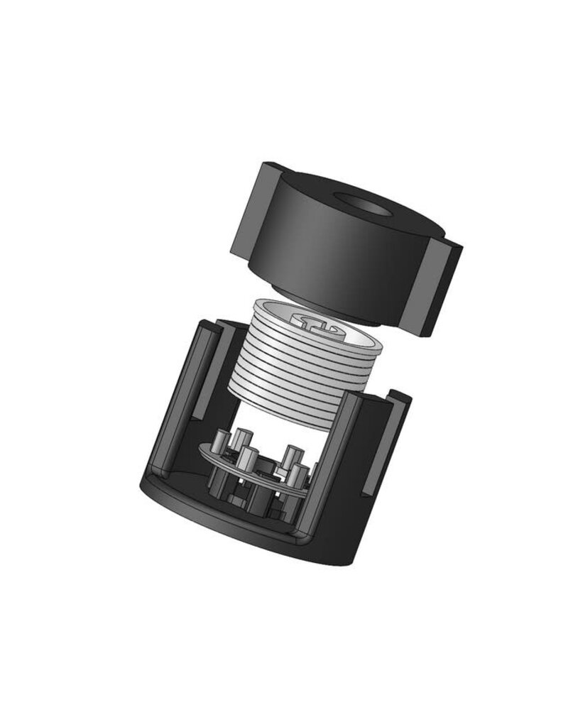 MARKA RACING PRODUCTS MRK-MZR-300 V1 MINI-Z SIDE WALL FLANGE SET - DARK GREY + 2TOOLS (22)