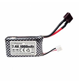 IMEX IMX16904 7.4 VOLT LI-ION W/DEANS 1000MAH