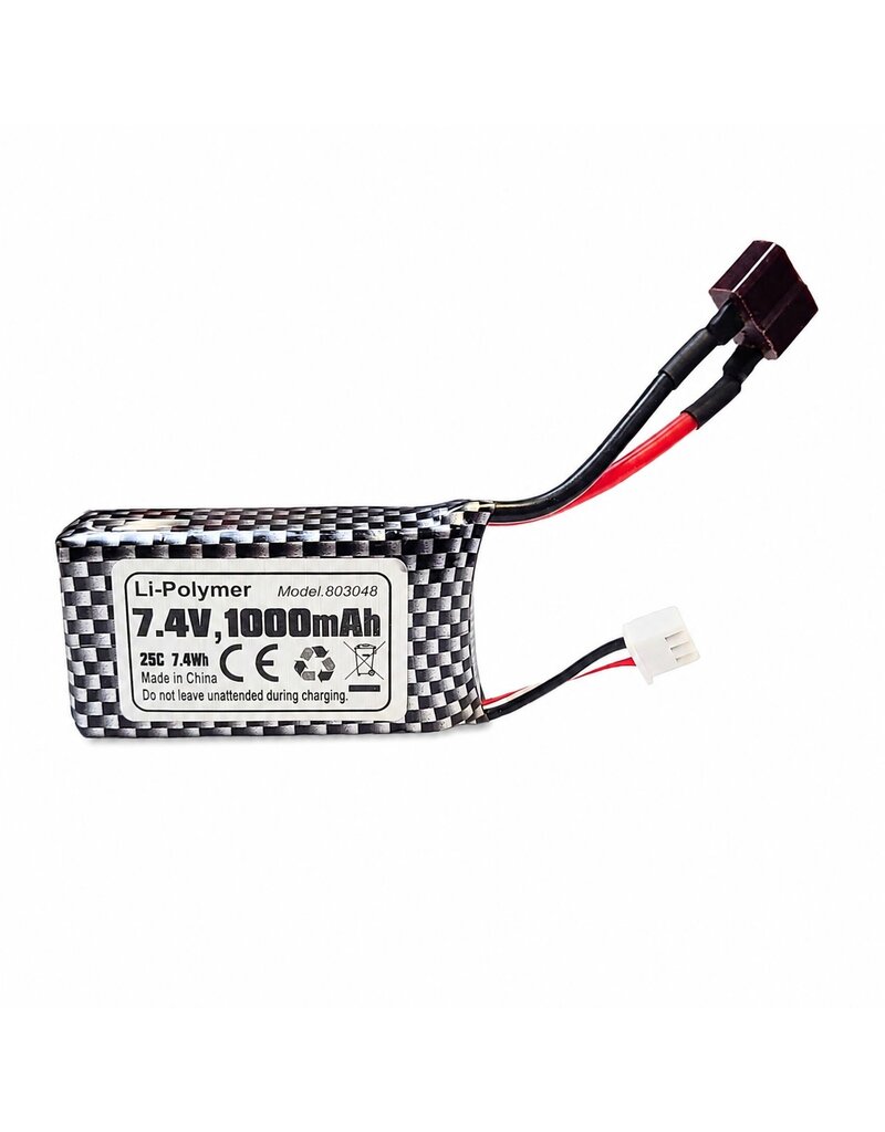 IMEX IMX16904 7.4 VOLT LI-ION W/DEANS 1000MAH