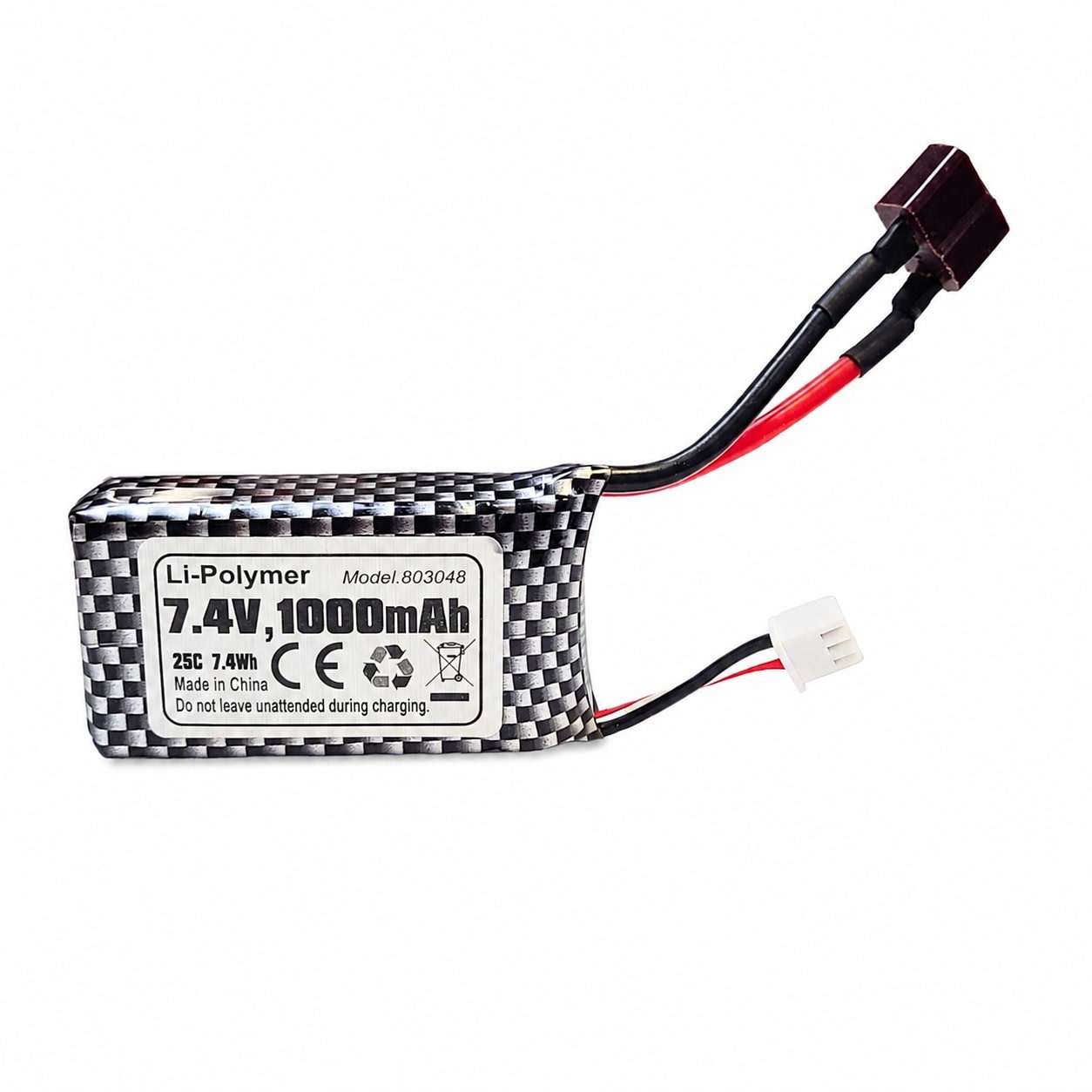 IMX16904 7.4 VOLT LI-ION W/DEANS 1000MAH