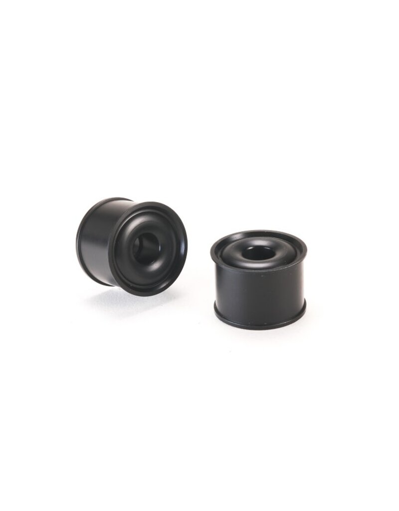 PN RACING PNMR2188R14 MINI-Z 2WD MACHINE CUT NYLON FG BLACK FORMULA 14X20MM FLANGED WHEEL R14 (2)
