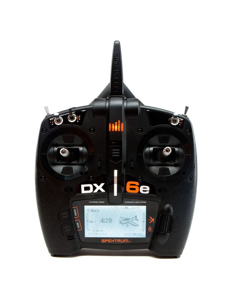 SPEKTRUM SPMR6655 DX6E 6 CHANNEL TRANSMITTER ONLY