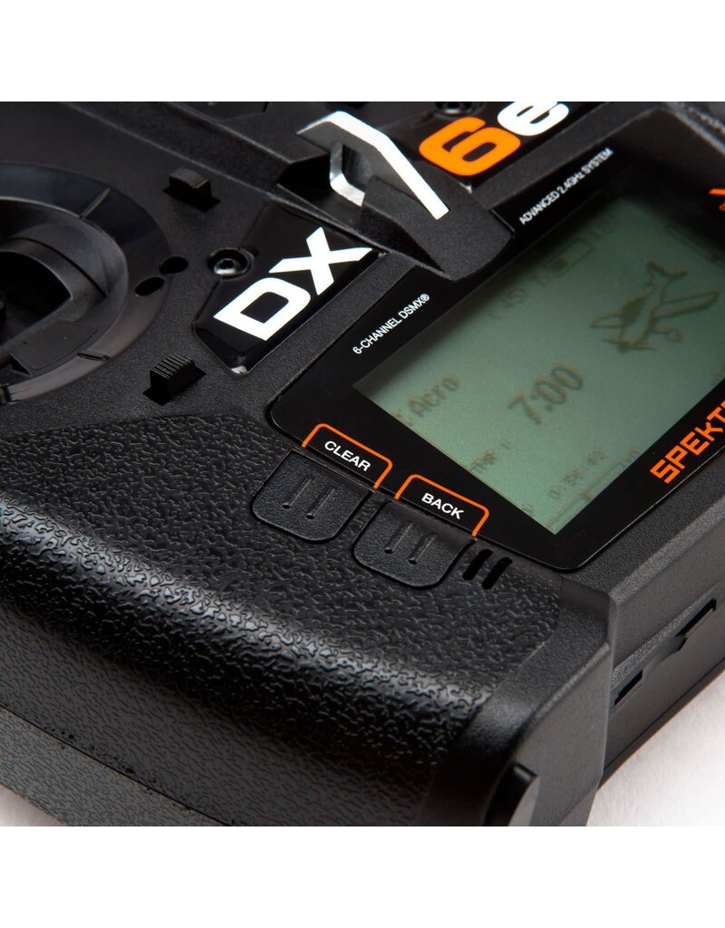 SPEKTRUM SPMR6655 DX6E 6 CHANNEL TRANSMITTER ONLY