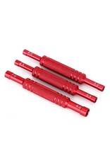 INJORA INJTOOL-LSD07 ALUMINUM THIN-WALLED WHEEL NUT WRENCHES SET (RED)